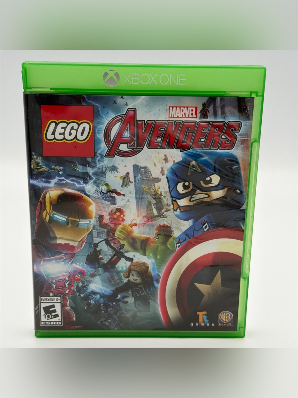 Lego Marvel Avengers Xbox One Game - Green Case